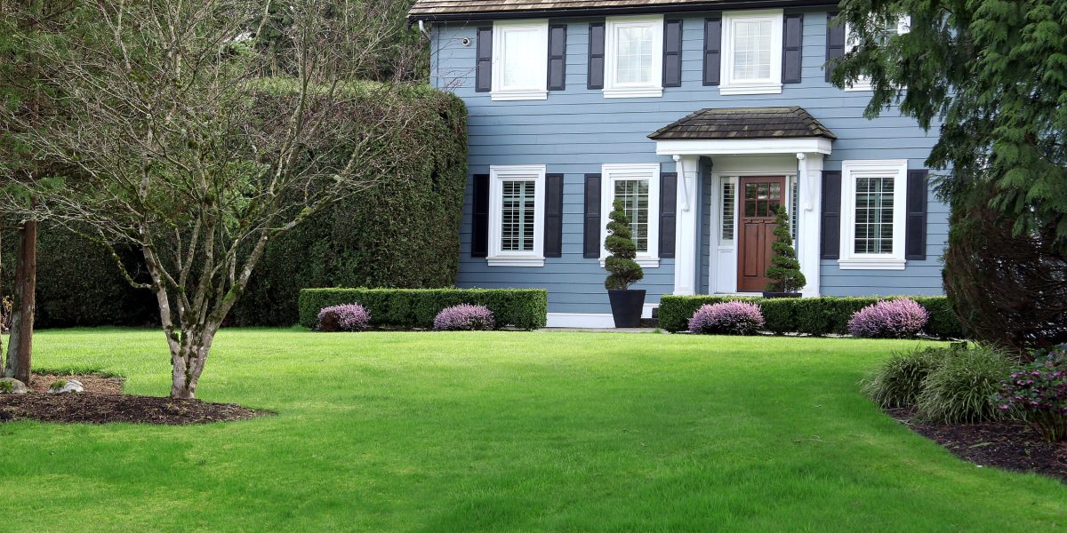 Beautiful traditional home on a large property.